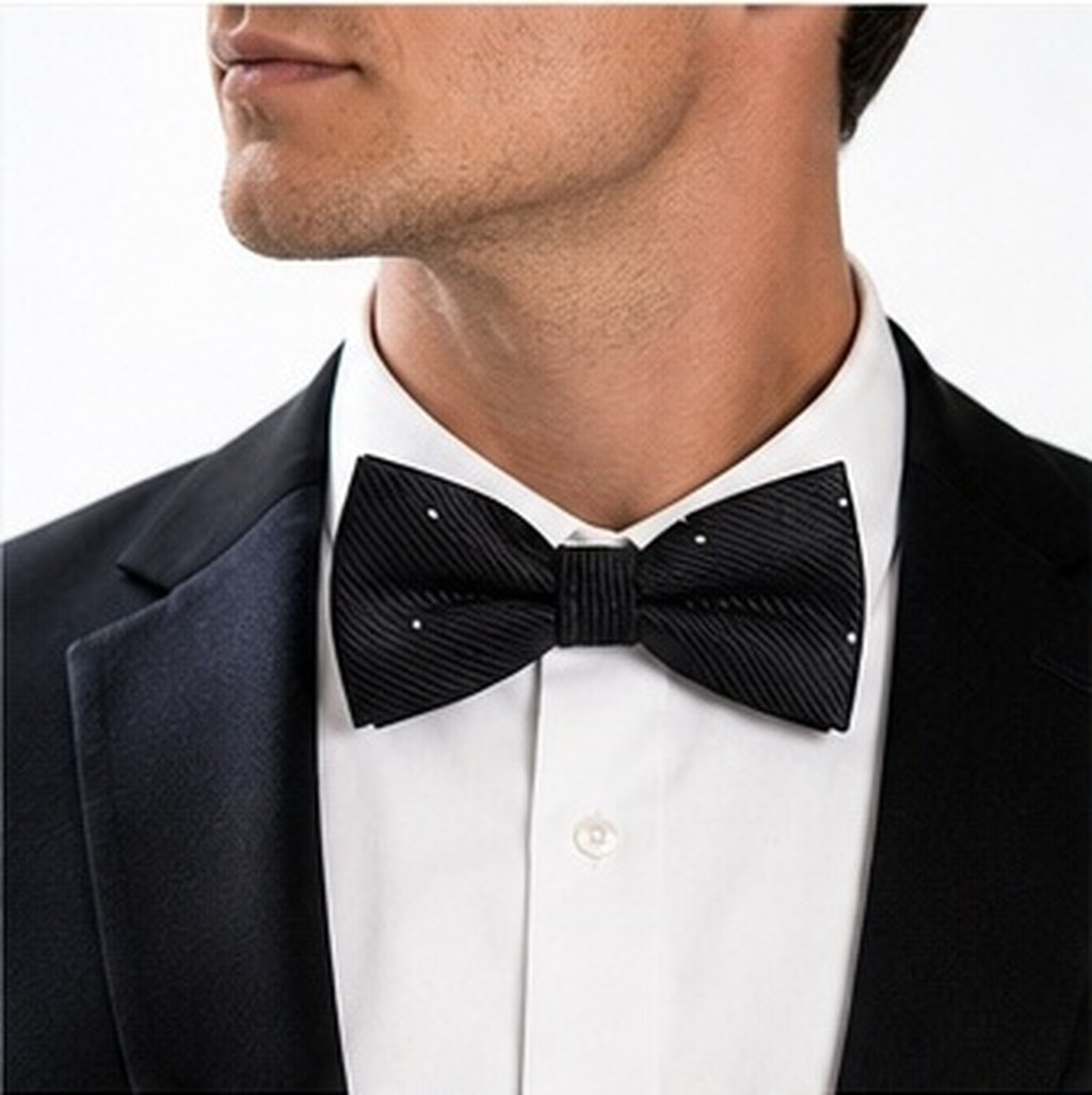 Bow Tie Pre Tied - 10 Stück Kinder-Fliege, vorgebunden, aus Polyester,