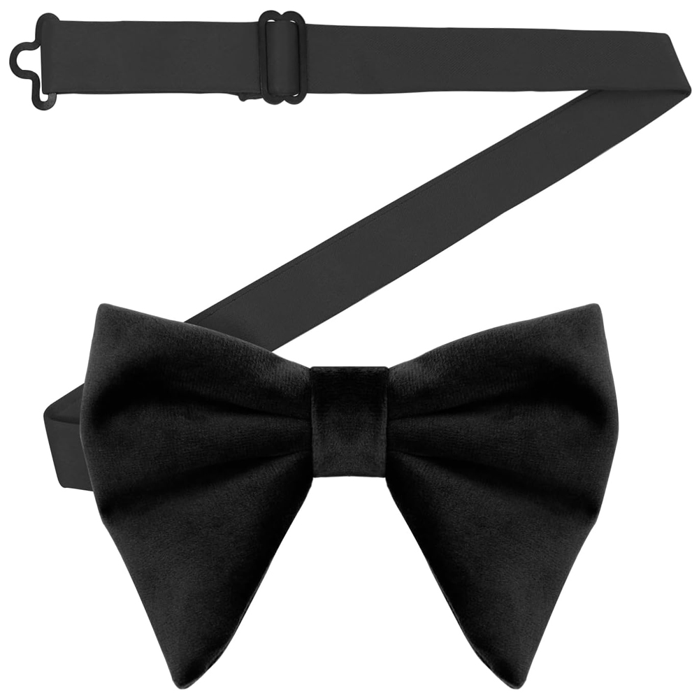 Herren-Samtfliegen, vorgeferti – Bow Tie Pre Tied Bewertung und Preis