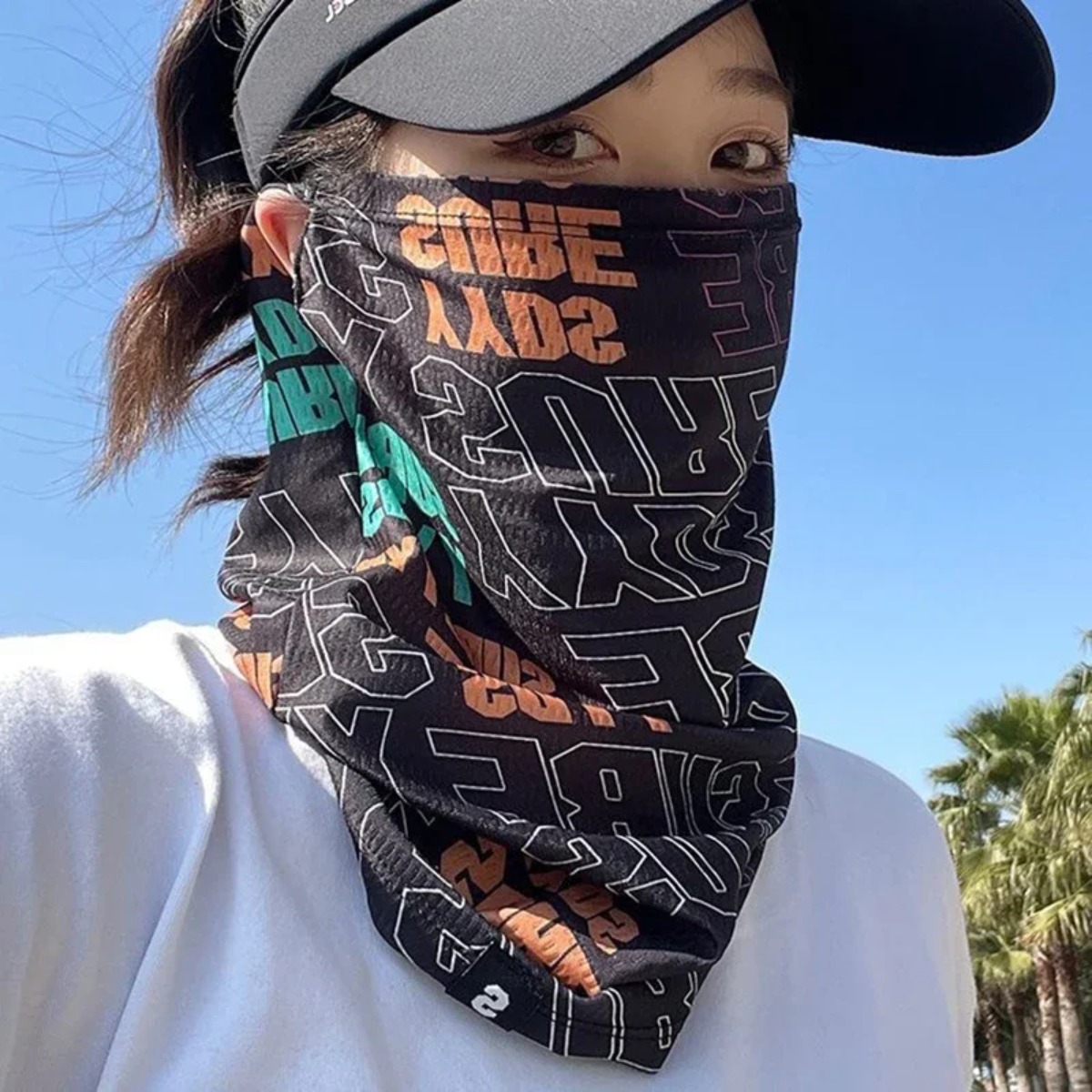 Sommer-UV-Schutz-Gesichts- und – Face Scarf Mask Bewertung und Preis