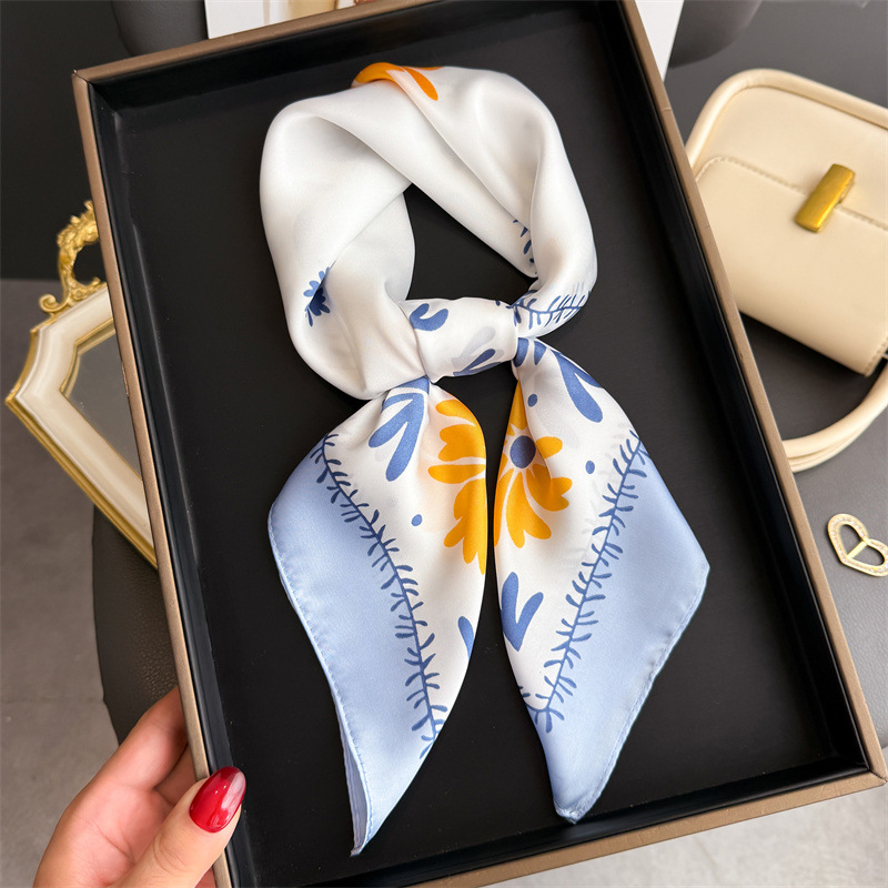 1 Stück neuer bedruckter modis – Scarf Silk Square Bewertung und Preis