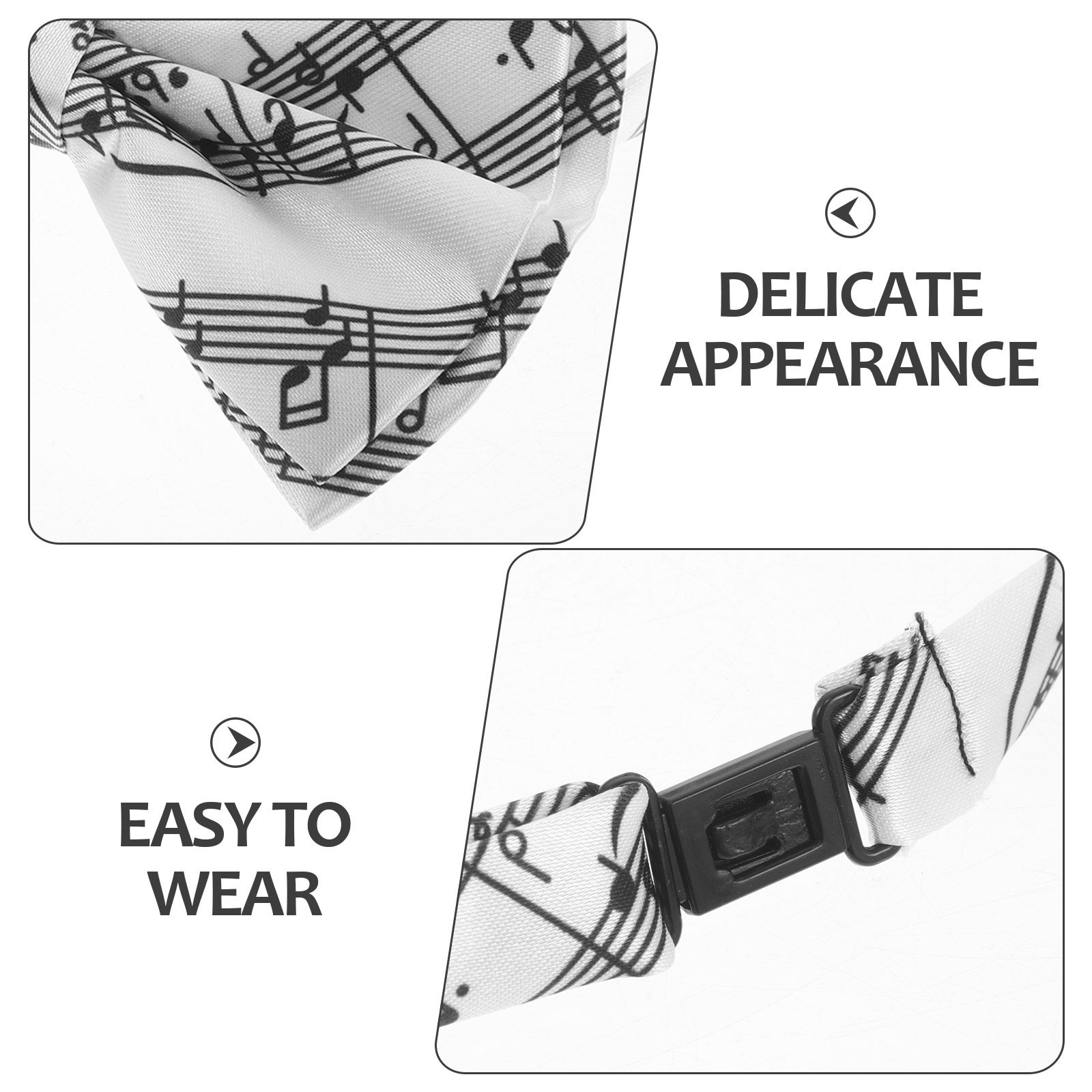 3-teiliges Fliege-Set im Piano – Bow Tie Pre Tied Bewertung und Preis