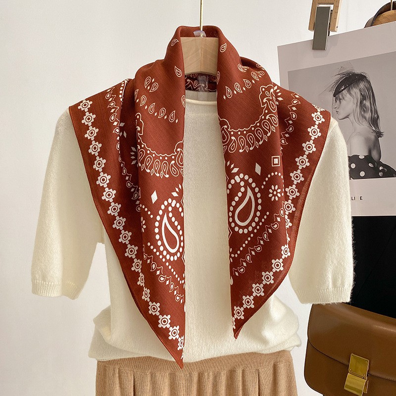 Frühling und Sommer Dünner Mod – Scarf Silk Square Bewertung und Preis