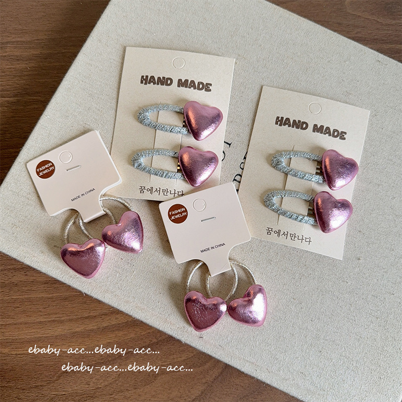 Haarspange für Mädchen, Rosé,  – Tie Clip Silver Bewertung und Preis