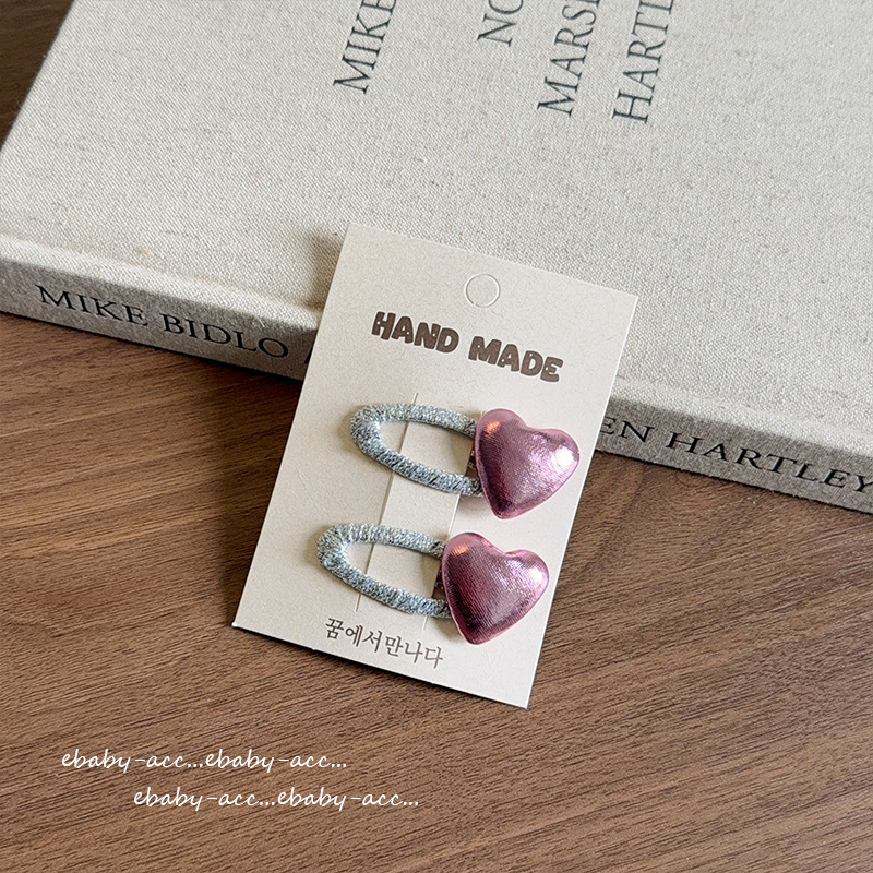 Haarspange für Mädchen, Rosé,  – Tie Clip Silver Bewertung und Preis