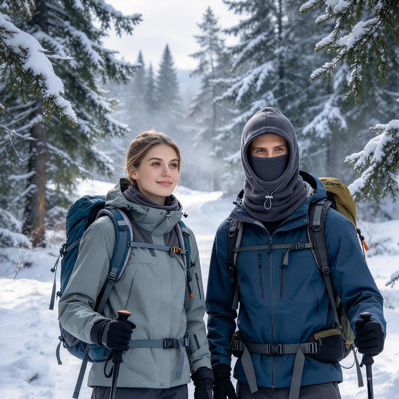 Thermo-Fleece-Winterschal mit  – Face Scarf Mask Bewertung und Preis